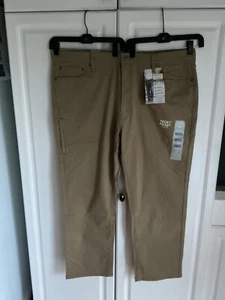 Pantalones de mezclilla Levi Strauss para hombre atléticos dorados modernos cómodos flexibles elásticos talla 44 x 30 - Imagen 1 de 9