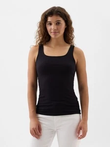 Gap Favorite Ribbed Tank Top BLACK or WHITE Great Layering NEW XXS-XXL - Picture 1 of 9