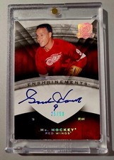 2008-2009 Upper Deck The Cup GORDIE HOWE Enshrinements Autograph /50