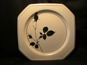 Mikasa Ebony Rose F3703 Dinner Plate Made in Japan - Picture 1 of 2