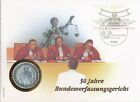 Numisbrief Numiscover 50 Jahre Bundesverfassungsgericht 2001 Silber Philswiss