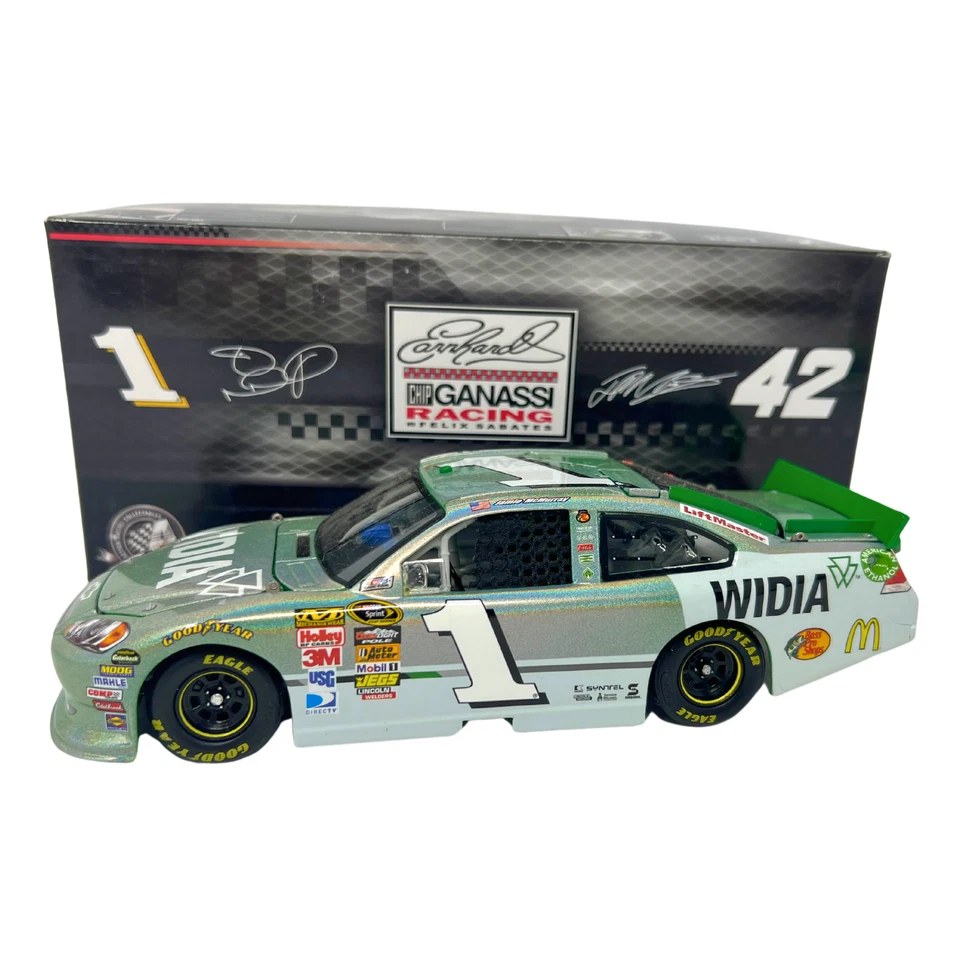 Lionel Nascar #1 Jamie McMurray WIDIA 2011 Chevy Impala Flashcoat 1:24 Diecast Foto 1 de 4