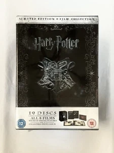 SEALED Blu-Ray Harry Potter Ltd. #11,696 Ed. 8-Film Collection 19 Disc Box Set - Picture 1 of 4