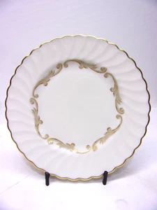 Syracuse Baroque Gray pattern 8" Plate - Picture 1 of 1