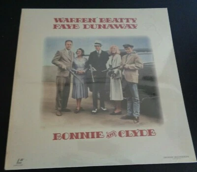 BONNIE AND CLYDE Laserdisc Movie1996 Warren Beatty Faye Dunaway NEW Vintage - Image 1 of 2