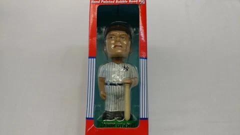 NY Yankees Jason Giambi Bobblehead Bobble Dobbles NIB Cover