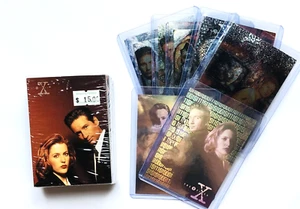 THE X-FILES S3 CARDS 1-72 Complete & Etched Foil i1 thru i6 & Hologram X1, X2 - Picture 1 of 14