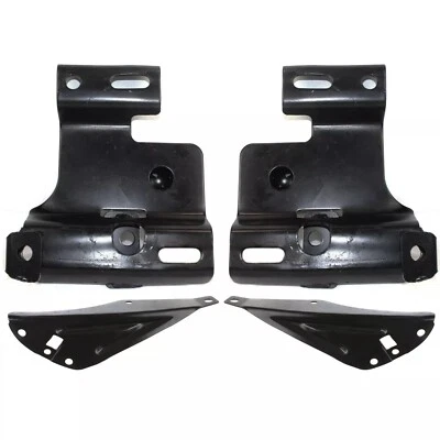 Front Left & Right Bumper Bracket 4 Pc Set For 2001-2005 Ford Ranger Steel - Image 1 of 4