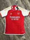 Authentic Adidas Arsenal FC 2023/24 Official Home Jersey HR6931 Red Men sz S