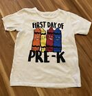 1st Day of Pre-K shirt size 5T