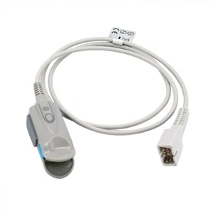 Sensore SpO2 clip adulto 7 pin Nellcor OxiSmart per Schiller/Welch Allyn/Lifepak 12 - Foto 1 di 3