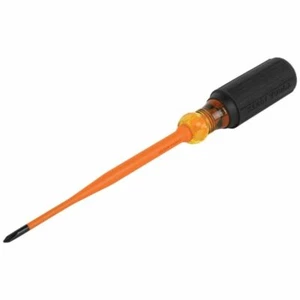 Klein Tool Slim-Tip 1000V Insulated Screwdriver #1 Phillips 6-Inch Shank - Picture 1 of 5