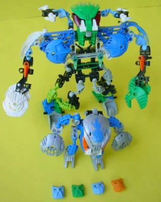 LEGO Bionicle 8562 GAHLOK 8564 LEHVAK 8565 KOHRAK 8578 GAHLOK-KAL 2002 BOHROK Foto 1 de 4