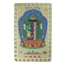 Feng Shui Tenfold Kalachakra Protection Talisman Card