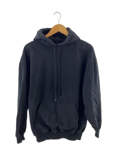 Felpa con cappuccio BALENCIAGA L cotone nero 528351 TAV37 usata