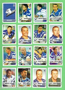 CANTERBURY BULLDOGS 2002 NEWSPAPER RUGBY LEAGUE CARDS - Picture 1 of 1