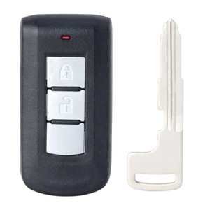 Mitsubishi Mirage Smart Remote Key MIT11R Blade ID46 Transponder Chip 2 Buttons - Picture 1 of 2