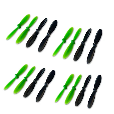 12x Hubsan X4 H107 H107C Revell QG550XS Jamara QCF-110 Spyforce Rotorblätter RC - Bild 1 von 4