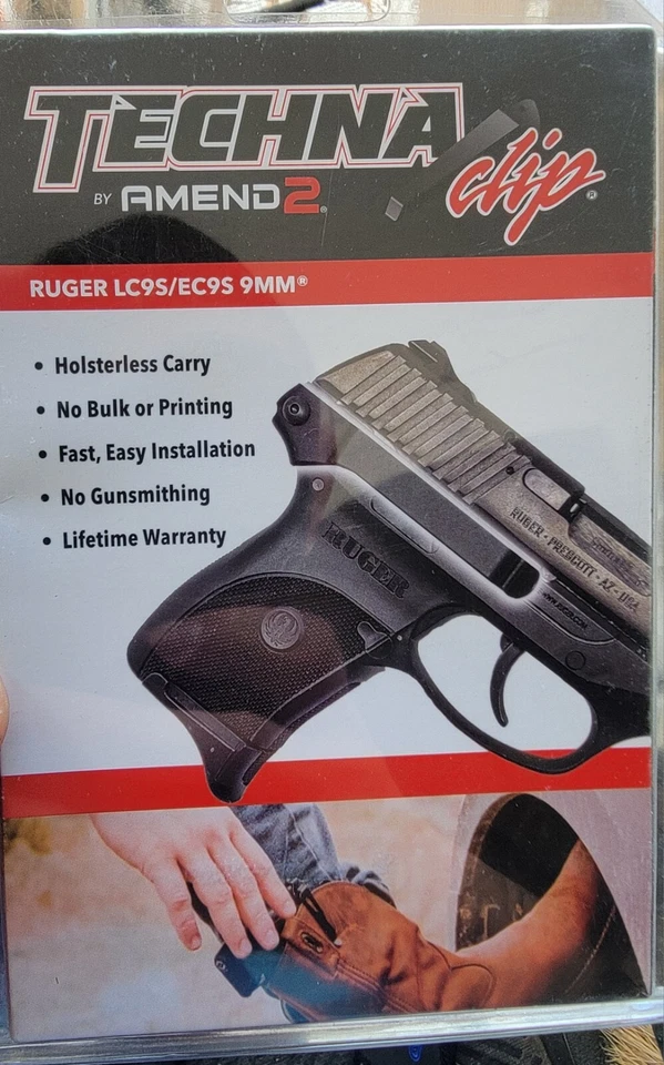 Techna Clip LC9SBR Ruger Lc9s RH BLK