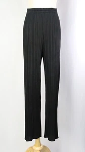 Pantalones negros PLEATS PLEASE ISSEY MIYAKE 194 7982 - Imagen 1 de 5
