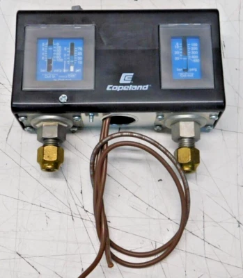 Copeland Refrigeration Controller Dual Pressure Control w/ Flare Connections - Image 1 of 4