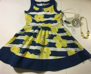 Gymboree Pocketful Pocket full of Sunshine dress necklace bracelet hair 7 lot - Picture 1 of 8