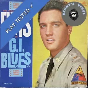 SELTEN 🙂 Elvis Presley G.I. Blues LP⭐️‘64 US Mono Hollywood Presse OiS niedrig s/n - Bild 1 von 11