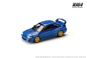 Hobby Japón 1:64 SUBARU IMPREZA 22B Versión STi (GC8) Rally Base AZUL - Imagen 1 de 4