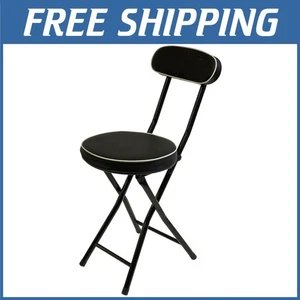 Multicolored Folding Stool 18" Seat - Picture 1 of 11