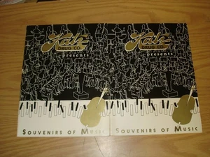 1955-1956 Kansas City Philharmonic souvenir program Katz Drug Co/Eddie Fisher/ad - Picture 1 of 7