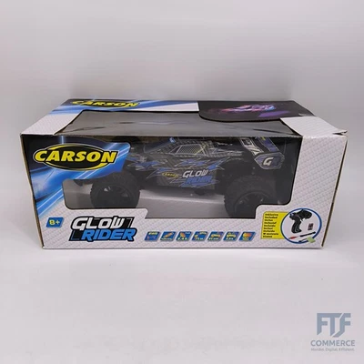 Carson 500404299 1:12 Glow Rider 2.4GHz 100% RTR blau - RC Fahrzeug, Fahrzeug, R - Bild 1 von 4