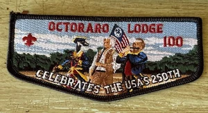 BSA OA Octoraro 22 100th Chester County PA USA 250th Semiquincentennial Patch - Picture 1 of 2