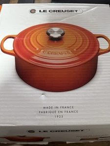le creuset signature casserole 3.4 VOLCANIC FLAME - Picture 1 of 5