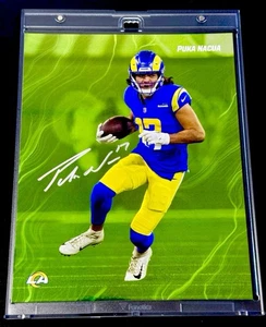Puka Nacua Signed 2024 Fanatics Under Wraps Emanate /99 Los Angeles Rams - Picture 1 of 1