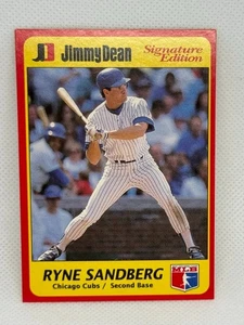 1991 Jimmy Dean Signature Edition - #6 - Ryne Sandberg - Chicago Cubs - Bild 1 von 2