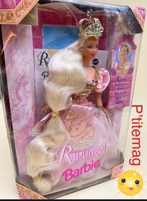 Poupée Barbie collection -MATTEL  Tresse Magique Raiponce / Rapunzel" 1997 - Imagen 1 de 4