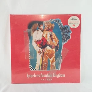 Halsey - Hopeless Fountain Kingdom Sealed New Clear Teal Splatter Vinyl LP - Imagen 1 de 3