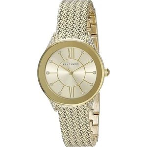Reloj para mujer Anne Klein de cuarzo dorado de acero inoxidable AK/2208CHGB - Imagen 1 de 1