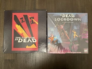 The Captain Is Dead - Rare Original Kickstarter/Gamecrafter - Lockdown Expansion - Picture 1 of 4