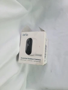ARLO Essential Outdoor Camera 2nd Gen w/ Color Night Vision 130° FOV White VMC20 - Picture 1 of 3