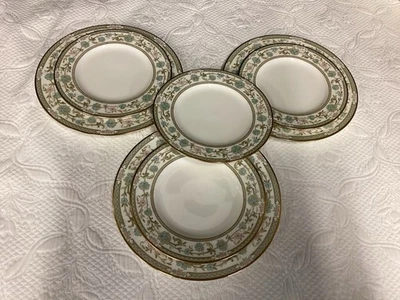 Lot Of 7 Noritake "SAKURA" Japan Bone China-3 Salad Plates & 4 Bread Plates - Image 1 of 4