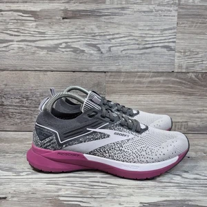 Brooks Ricochet 3 Shoes Training Sneakers Womens Size 8 Grey Pink Running  - Picture 1 of 13