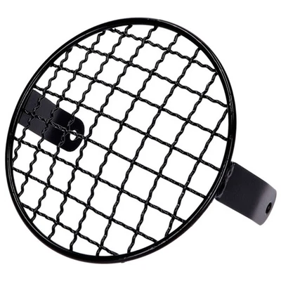 Rundes Rallye-Lampengitter schwarz für Mofa AV-88 AL P1 XL 4 Streetmate S25/2 A5 - Bild 1 von 2