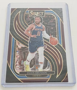 Jalen Brunson 2024-25 Panini Select Premier Maroon Prizm /175 New York Knicks - Bild 1 von 2