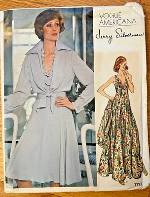 Vogue Americana 1117 by Jerry Silverman – Size 14 (Bust 36") UC/FF - Image 1 of 3