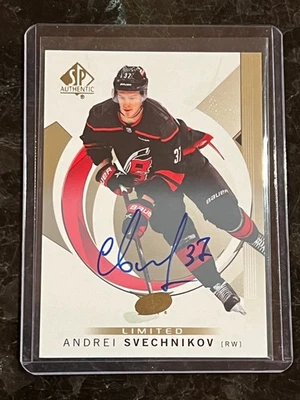 ANDREI SVECHNIKOV LIMITED AUTO  #46 2024-25 UPPER DECK SP AUTHENTIC - Image 1 of 2