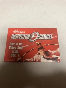 VINTAGE PROMO PINBACK BUTTON #89-183 - MOVIE - INSPECTOR GADGET - Picture 1 of 2
