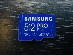 Tarjeta de memoria Samsung Pro Plus MicroSD 512 GB MicroSDXC UHS I C10 U3 V30 A2 2E - Imagen 1 de 3