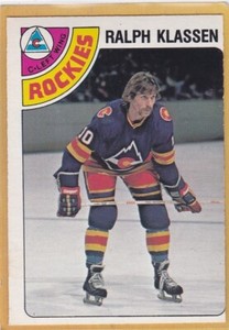 1978-79 O PEE CHEE HOCKEY RALPH KLASSEN #346 ROCKIES EXMT/NM *A10285