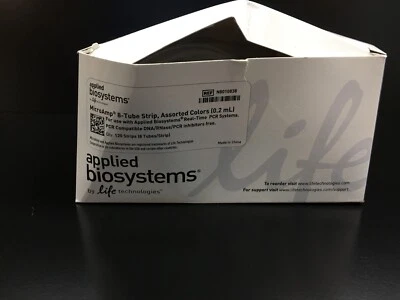 Applied Biosystems REF N8010838 Micro AMP 8 tiras sortidoras cores 0,2 mL - Imagem 1 de 4